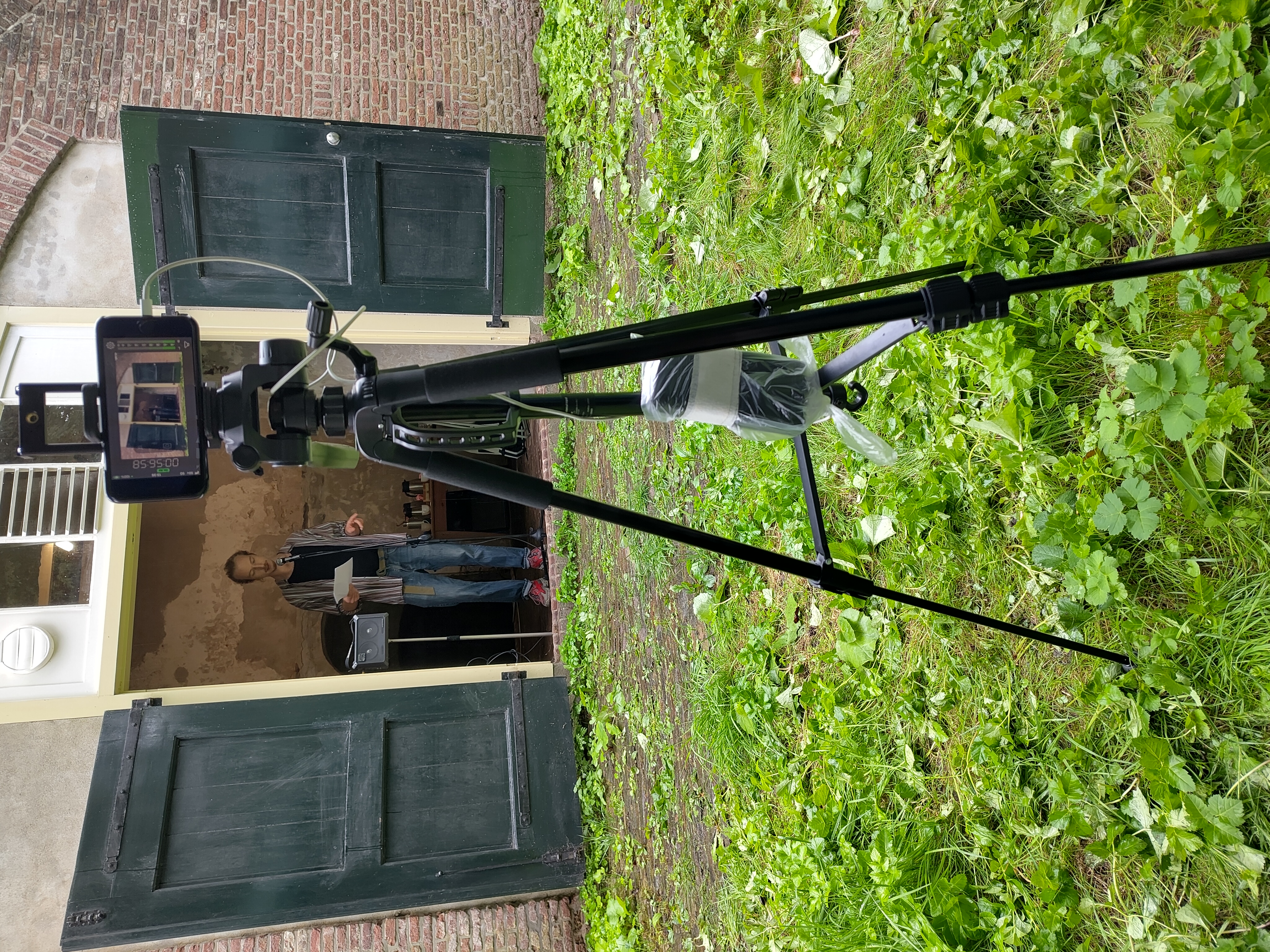 Voorbeeld van een live sessie