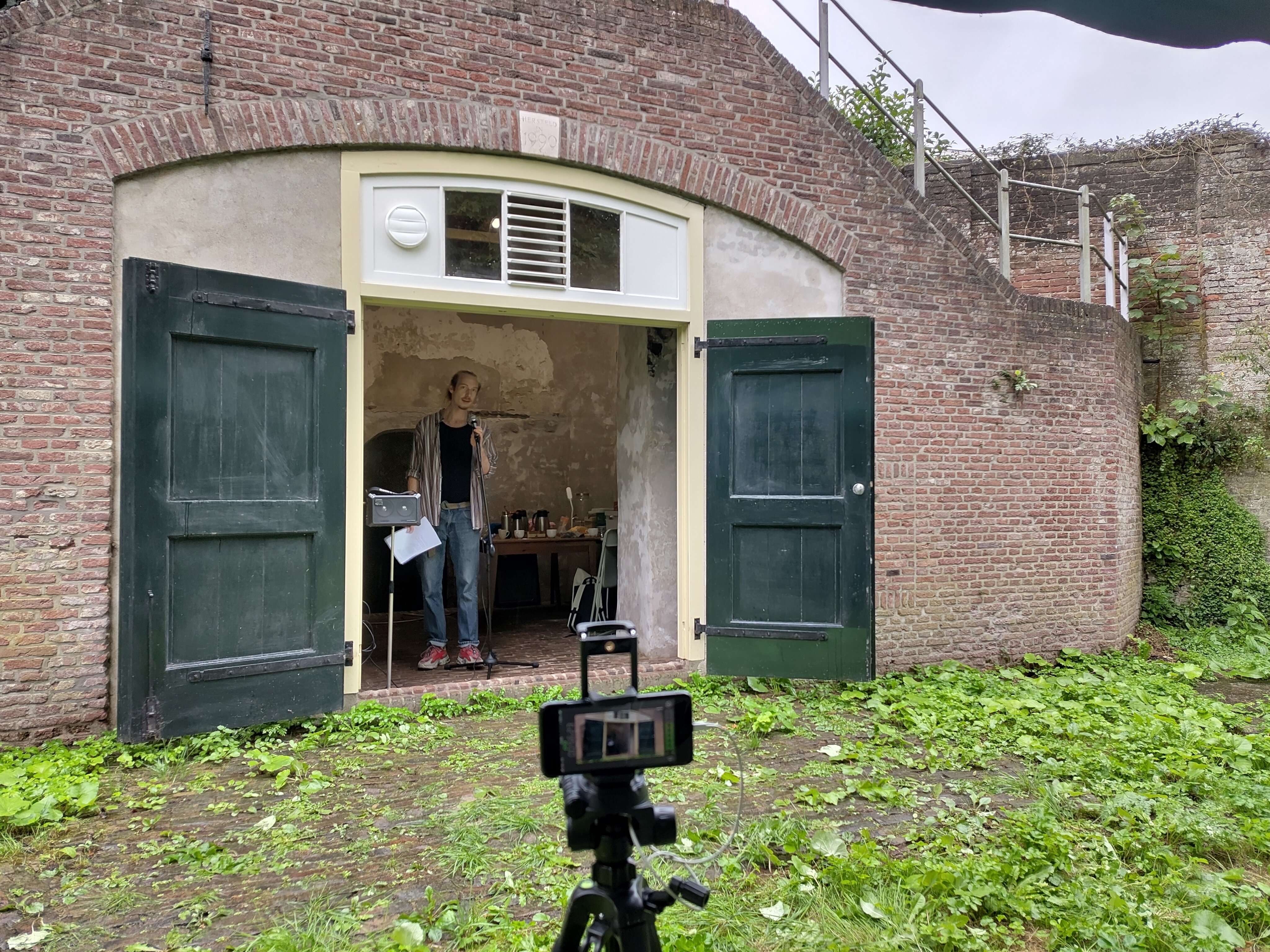 Voorbeeld van een live sessie
